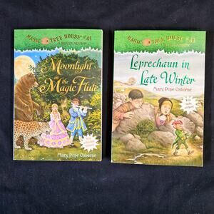 Magic Tree House by Mary Pope Osborne Books Set of 2 Paperback #41, 43